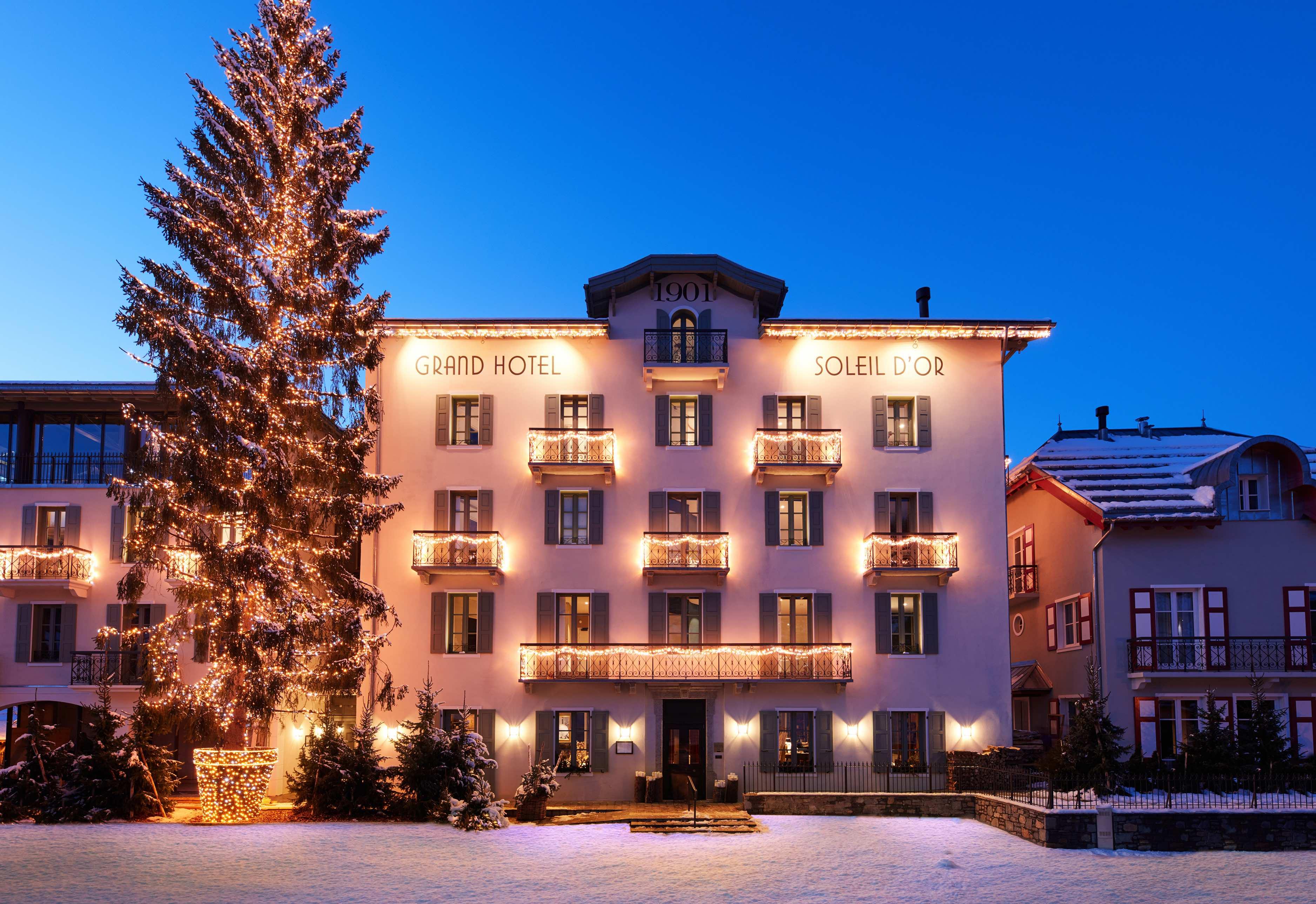 Grand Hotel Soleil D'Or メジェーヴ エクステリア 写真