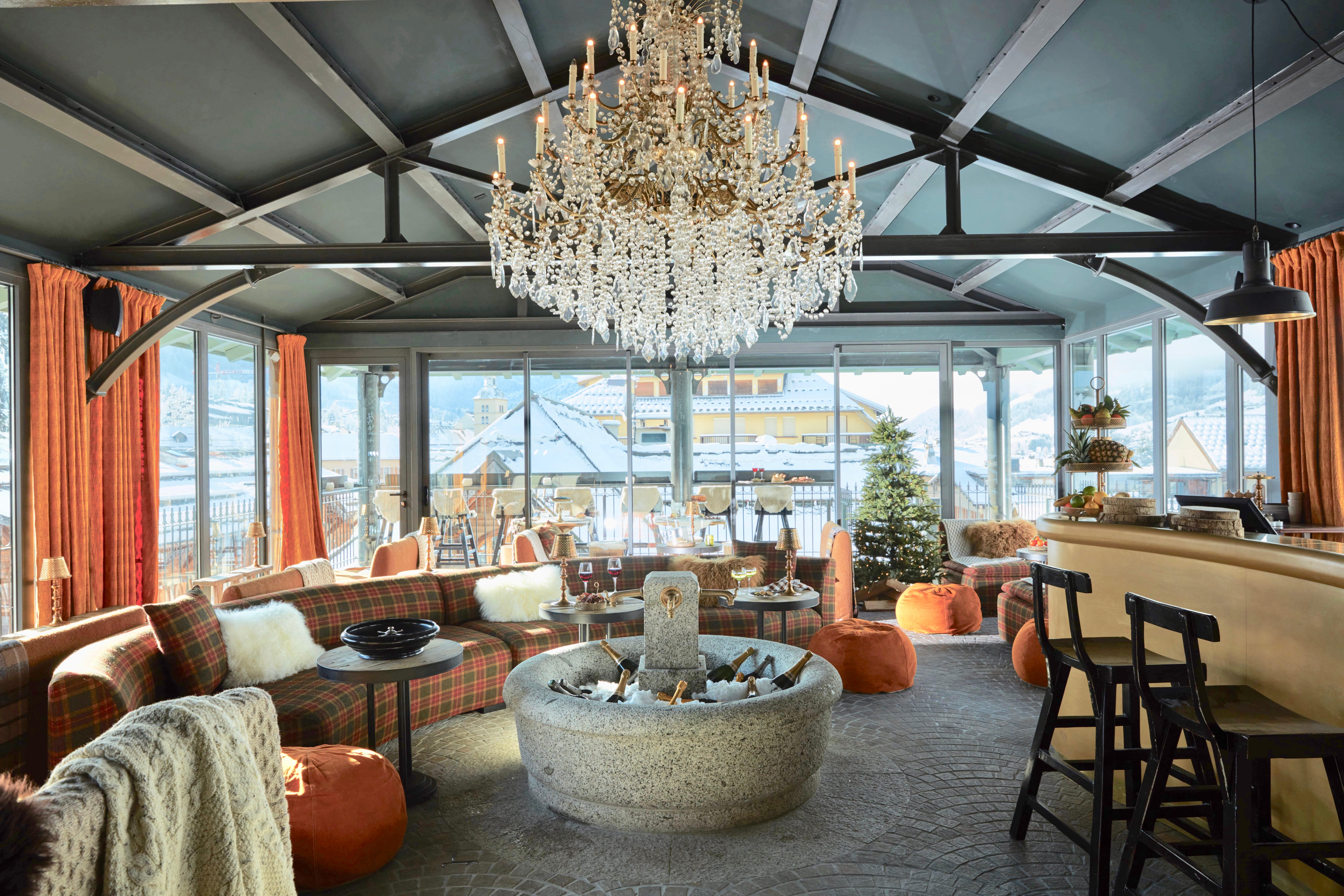 Grand Hotel Soleil D'Or メジェーヴ エクステリア 写真